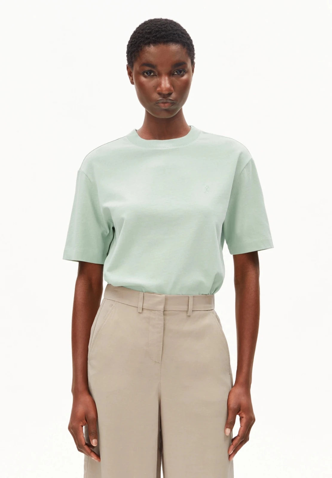 ARMEDANGELS - TARJAA T-Shirt • foam - ROSA ECK