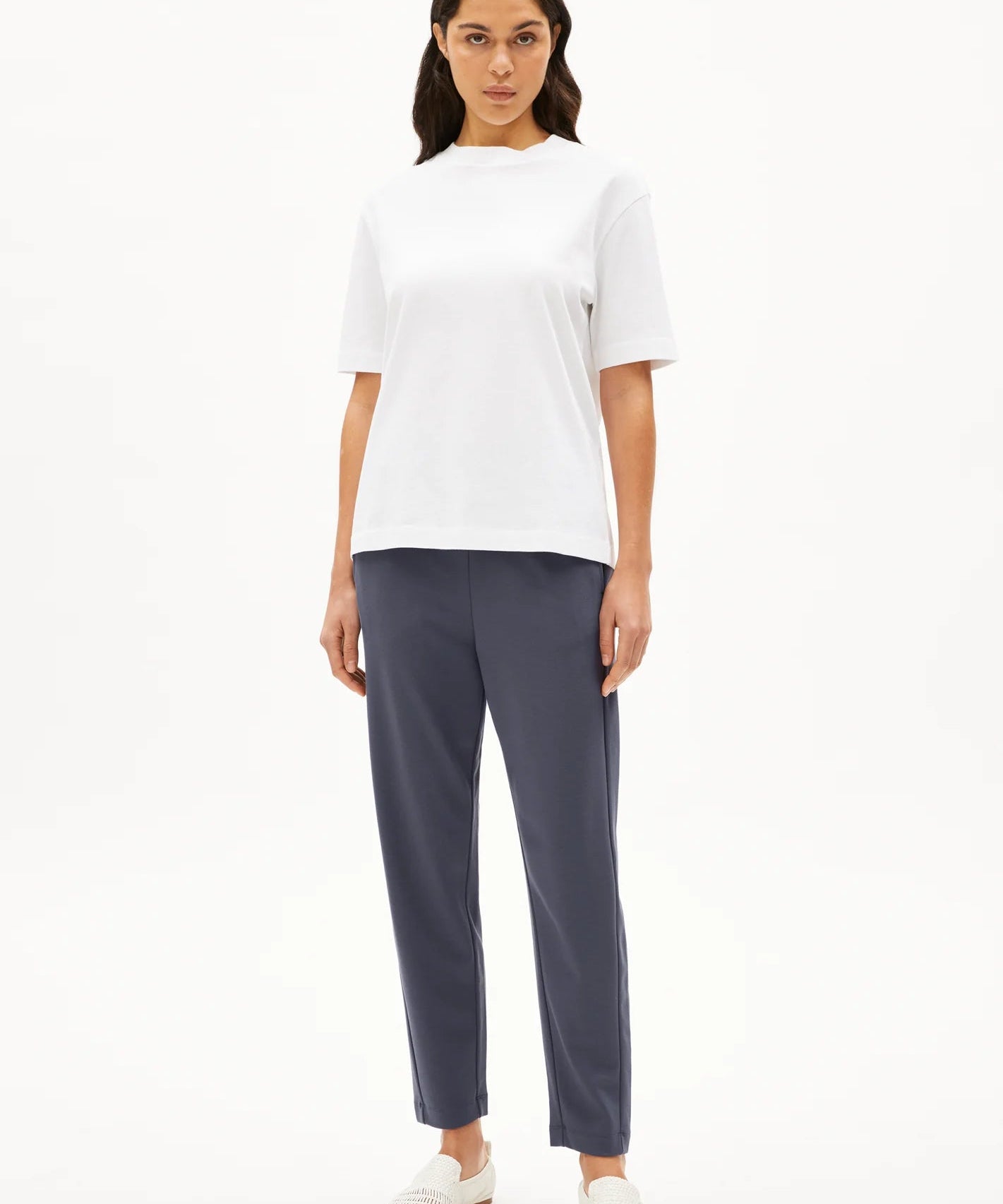 ARMEDANGELS - TARJAA T-Shirt • white - ROSA ECK