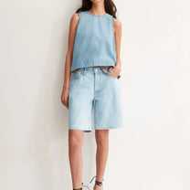 ARMEDANGELS - THALINAA Jeans Shorts • barrea - ROSA ECK