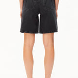 ARMEDANGELS - THALINAA Jeans Shorts • ebony black - ROSA ECK
