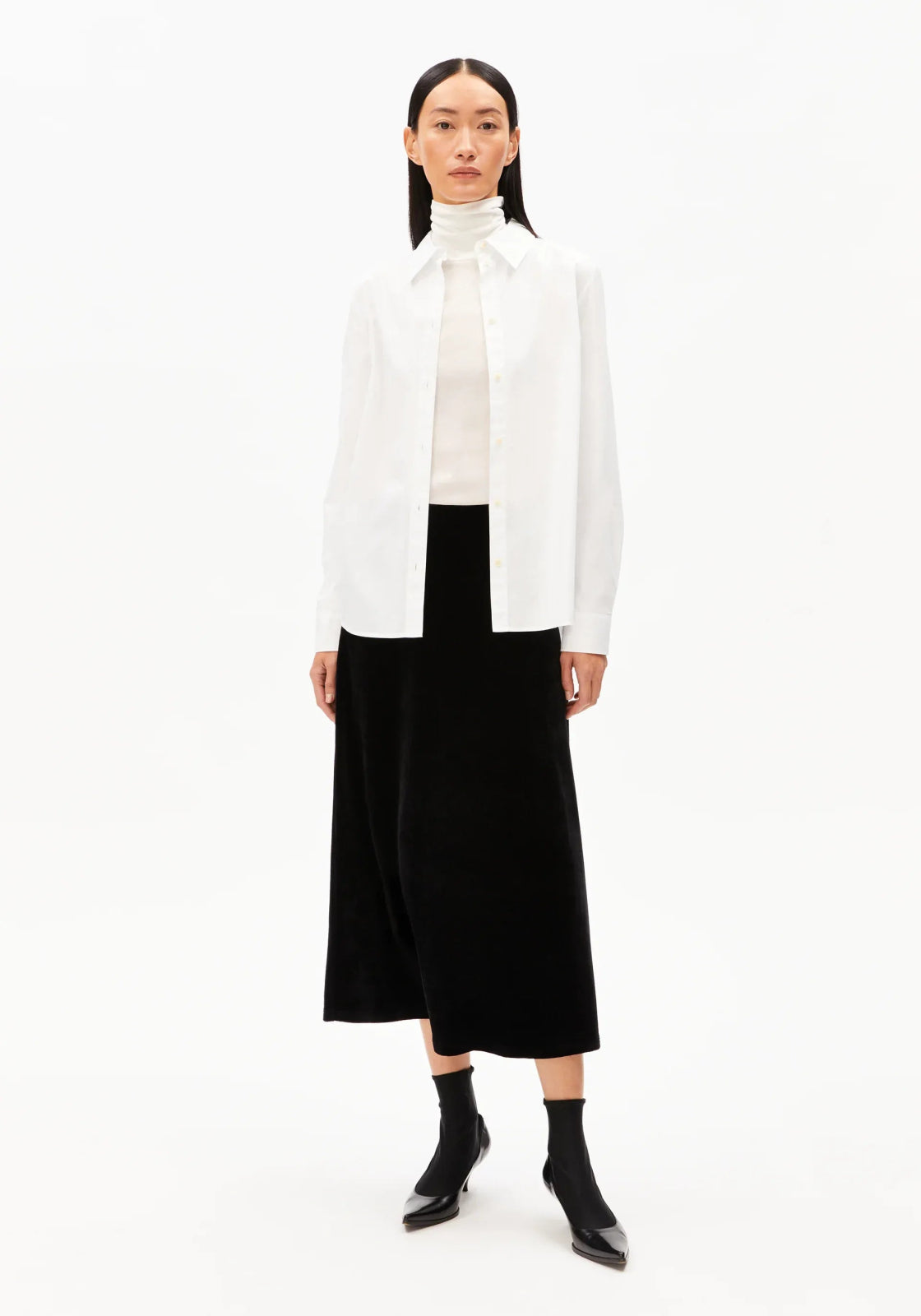 ARMEDANGELS - VOLAGAA VELVET Rock • Black - Rock - ROSA ECK