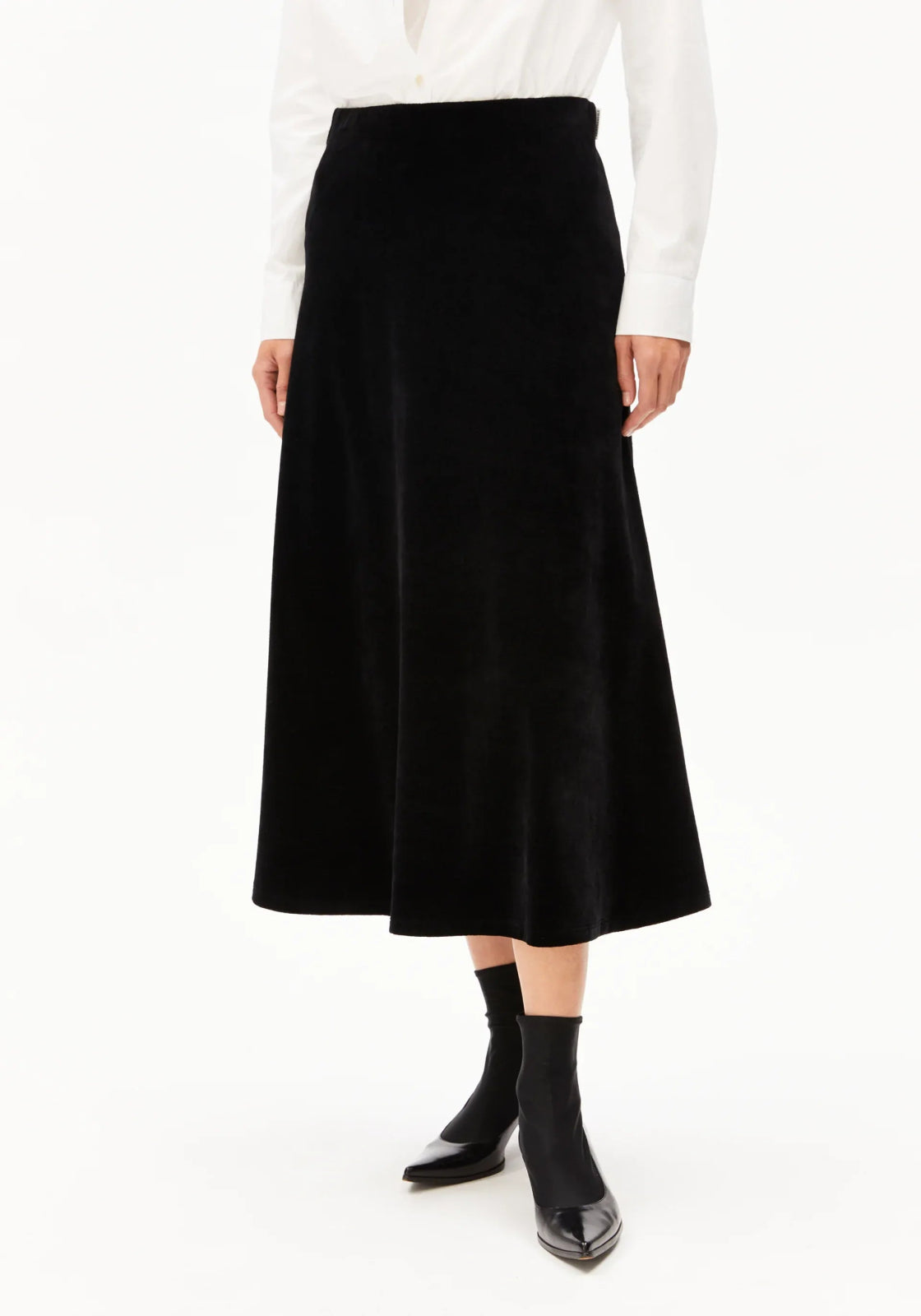 ARMEDANGELS - VOLAGAA VELVET Rock • Black - Rock - ROSA ECK