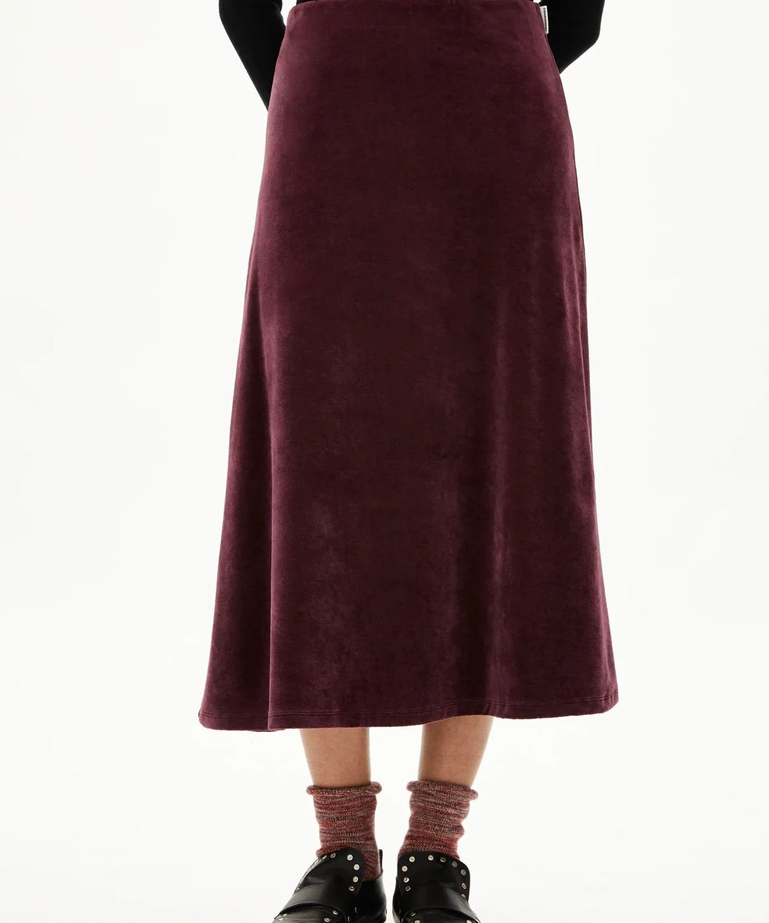 ARMEDANGELS - VOLAGAA VELVET Rock • dark cranberry - Rock - ROSA ECK