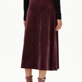 ARMEDANGELS - VOLAGAA VELVET Rock • dark cranberry - Rock - ROSA ECK
