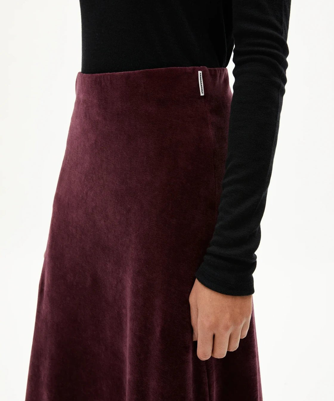 ARMEDANGELS - VOLAGAA VELVET Rock • dark cranberry - Rock - ROSA ECK