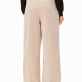 ARMEDANGELS - Wide Leg Cord-Bundfaltenhose • soft honey - ROSA ECK