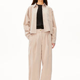 ARMEDANGELS - Wide Leg Cord-Bundfaltenhose • soft honey - ROSA ECK