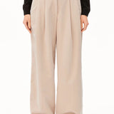ARMEDANGELS - Wide Leg Cord-Bundfaltenhose • soft honey - ROSA ECK