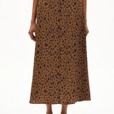 ARMEDANGELS - WOLAARIA LEOPAA Rock • dark camel - Rock - ROSA ECK Concept Store