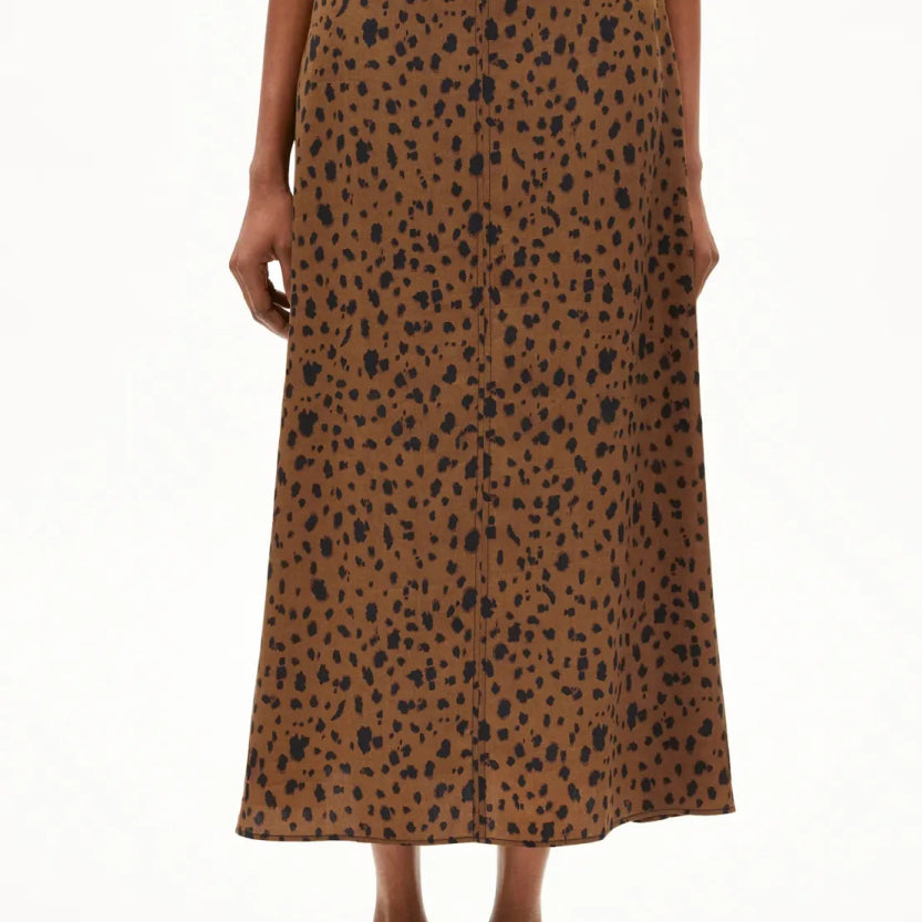 ARMEDANGELS - WOLAARIA LEOPAA Rock • dark camel - Rock - ROSA ECK Concept Store