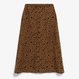 ARMEDANGELS - WOLAARIA LEOPAA Rock • dark camel - Rock - ROSA ECK Concept Store