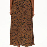 ARMEDANGELS - WOLAARIA LEOPAA Rock • dark camel - Rock - ROSA ECK Concept Store