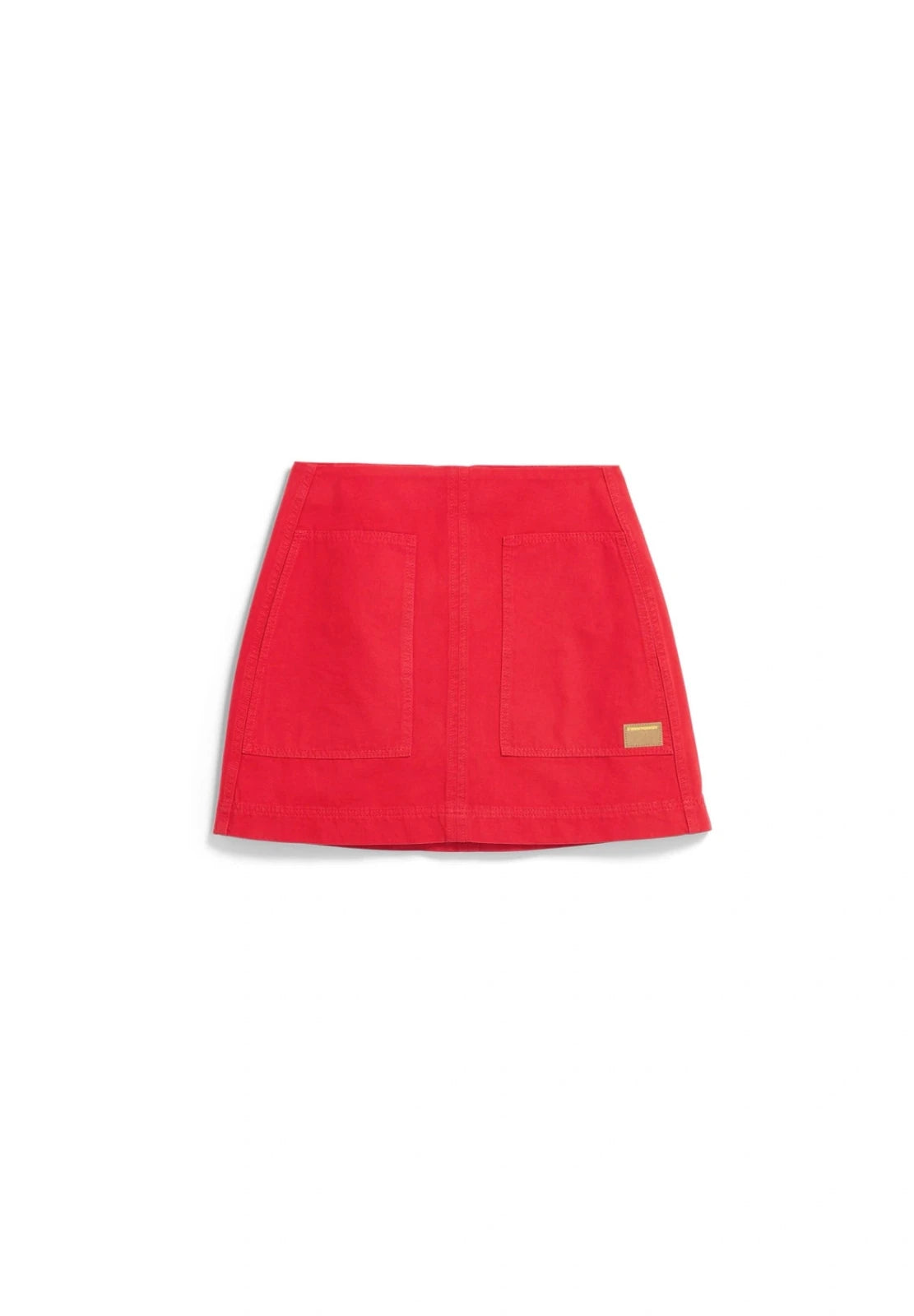 ARMEDANGELS - Workwear Canvas Mini - Rock • mars red - Rock - ROSA ECK
