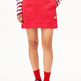 ARMEDANGELS - Workwear Canvas Mini - Rock • mars red - Rock - ROSA ECK