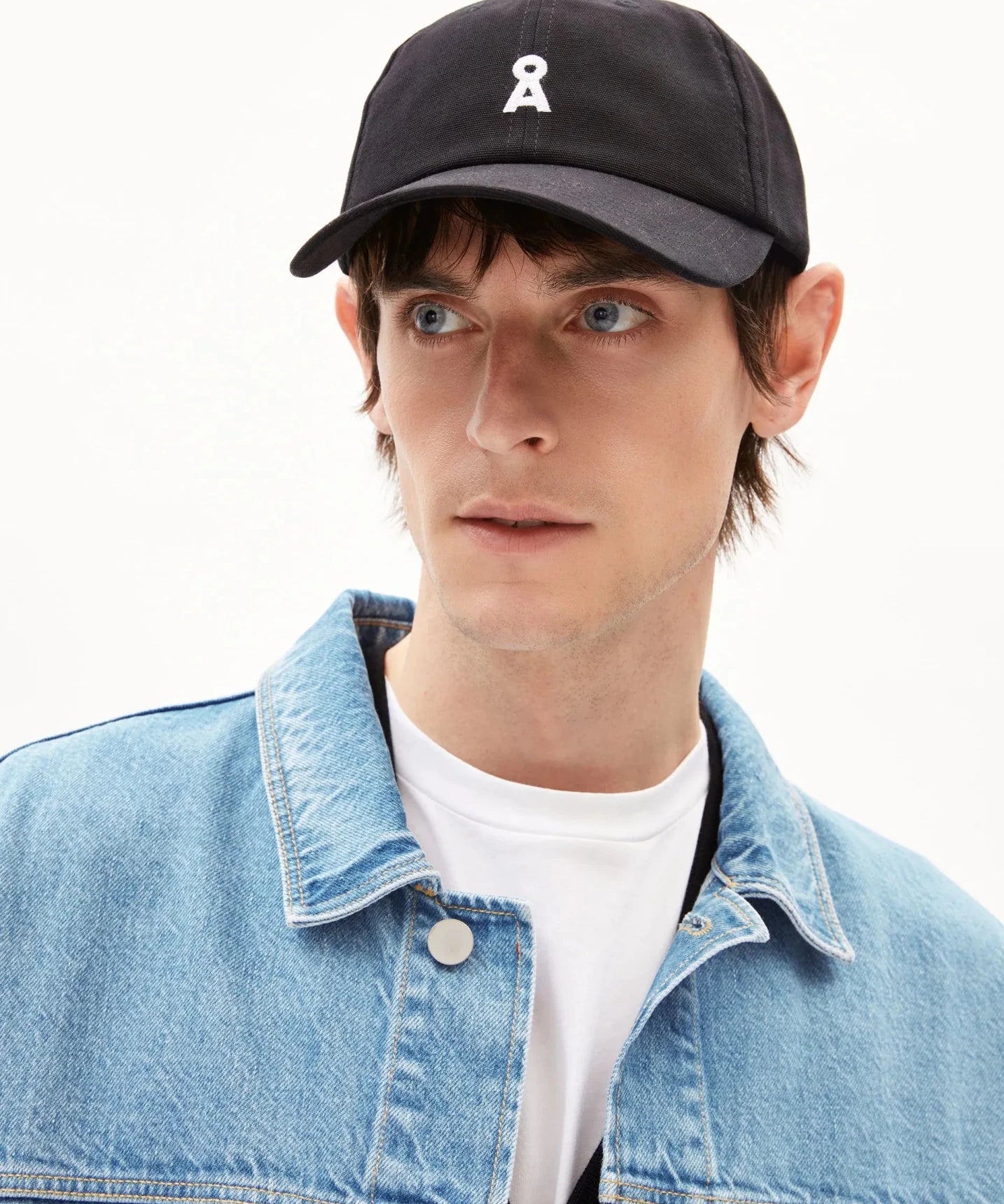 ARMEDANGELS - YENAAS BOLD Cap • Black - ROSA ECK