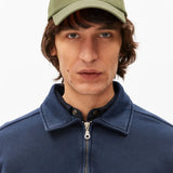 ARMEDANGELS - YENAAS BOLD Cap • Fatigue Green - ROSA ECK