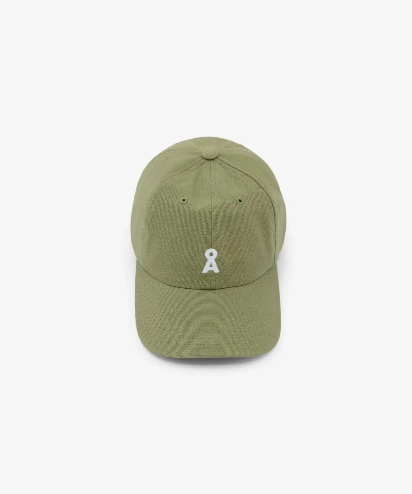 ARMEDANGELS - YENAAS BOLD Cap • Fatigue Green - ROSA ECK