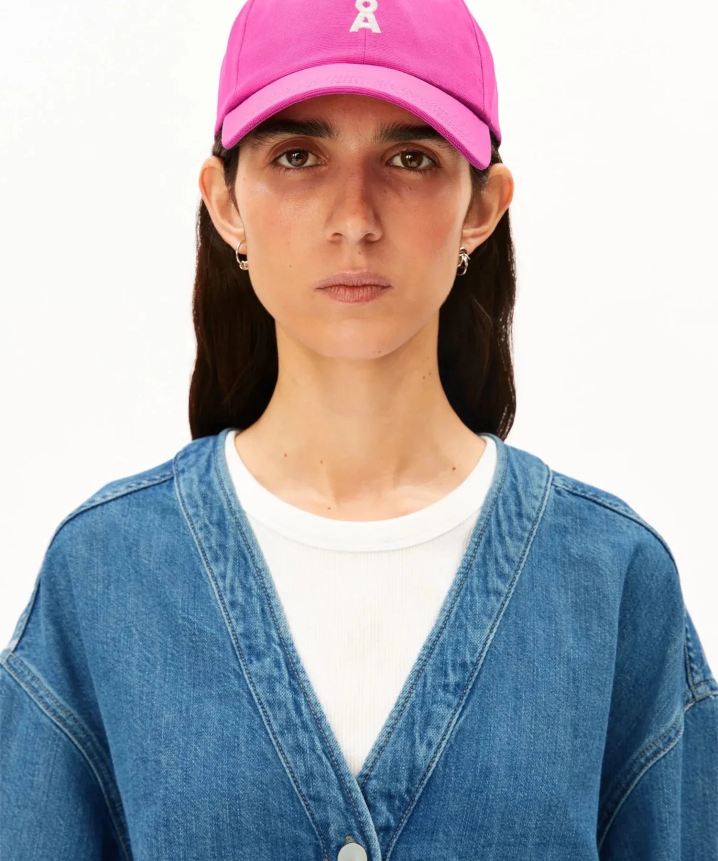 ARMEDANGELS - YENAAS BOLD Cap • Very Berry - ROSA ECK