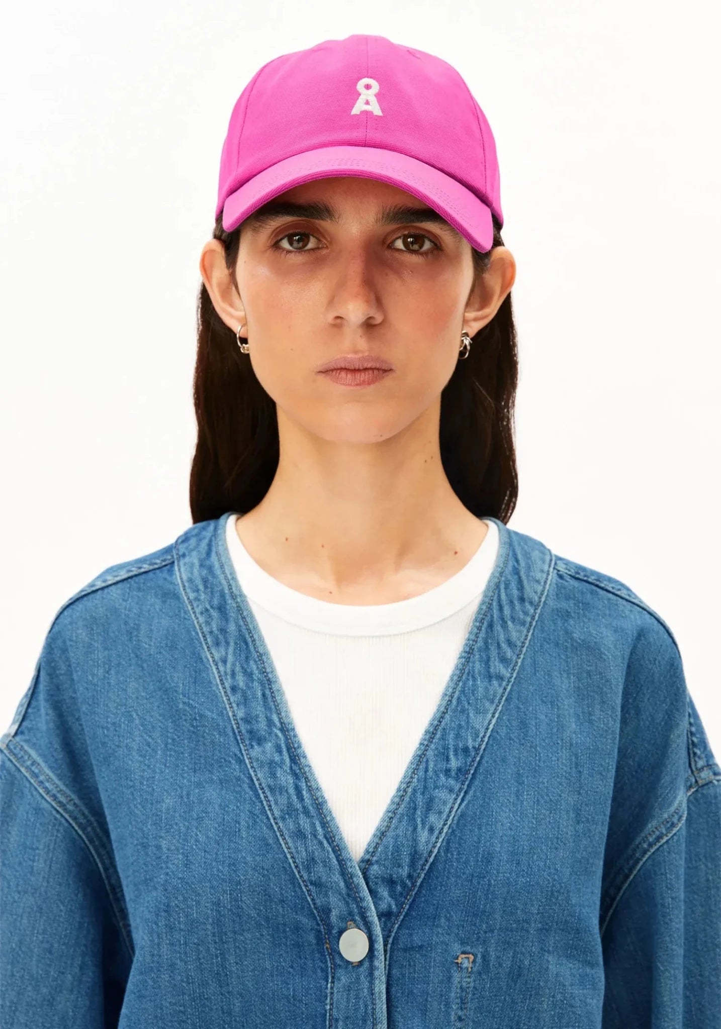 ARMEDANGELS - YENAAS BOLD Cap • Very Berry - ROSA ECK