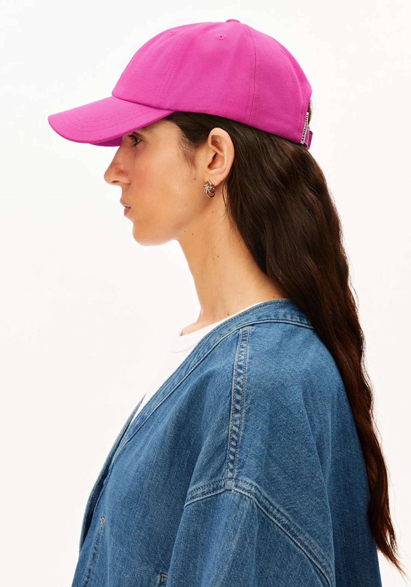 ARMEDANGELS - YENAAS BOLD Cap • Very Berry - ROSA ECK