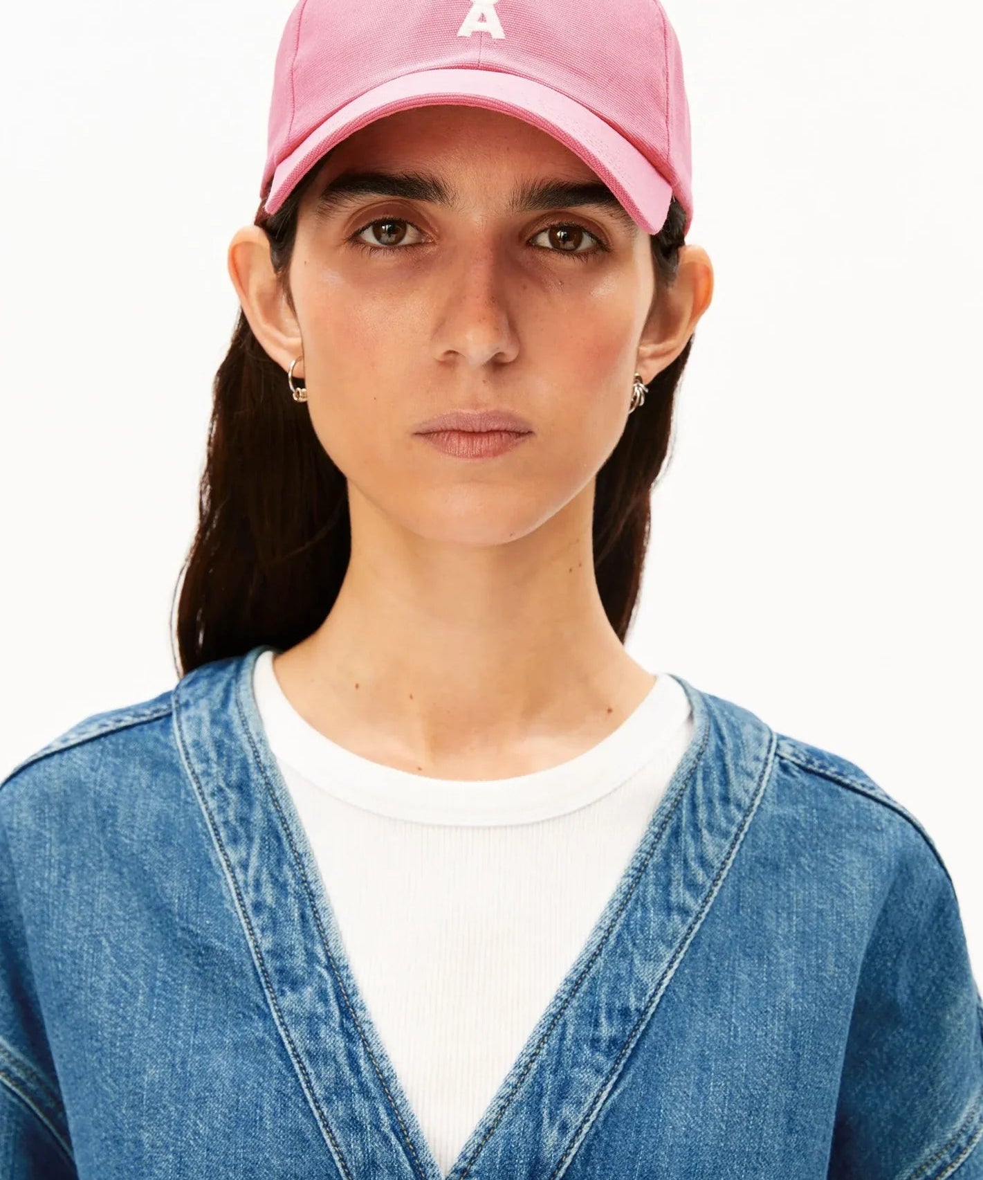 ARMEDANGELS - YENAAS BOLD Cap • washed berry - ROSA ECK