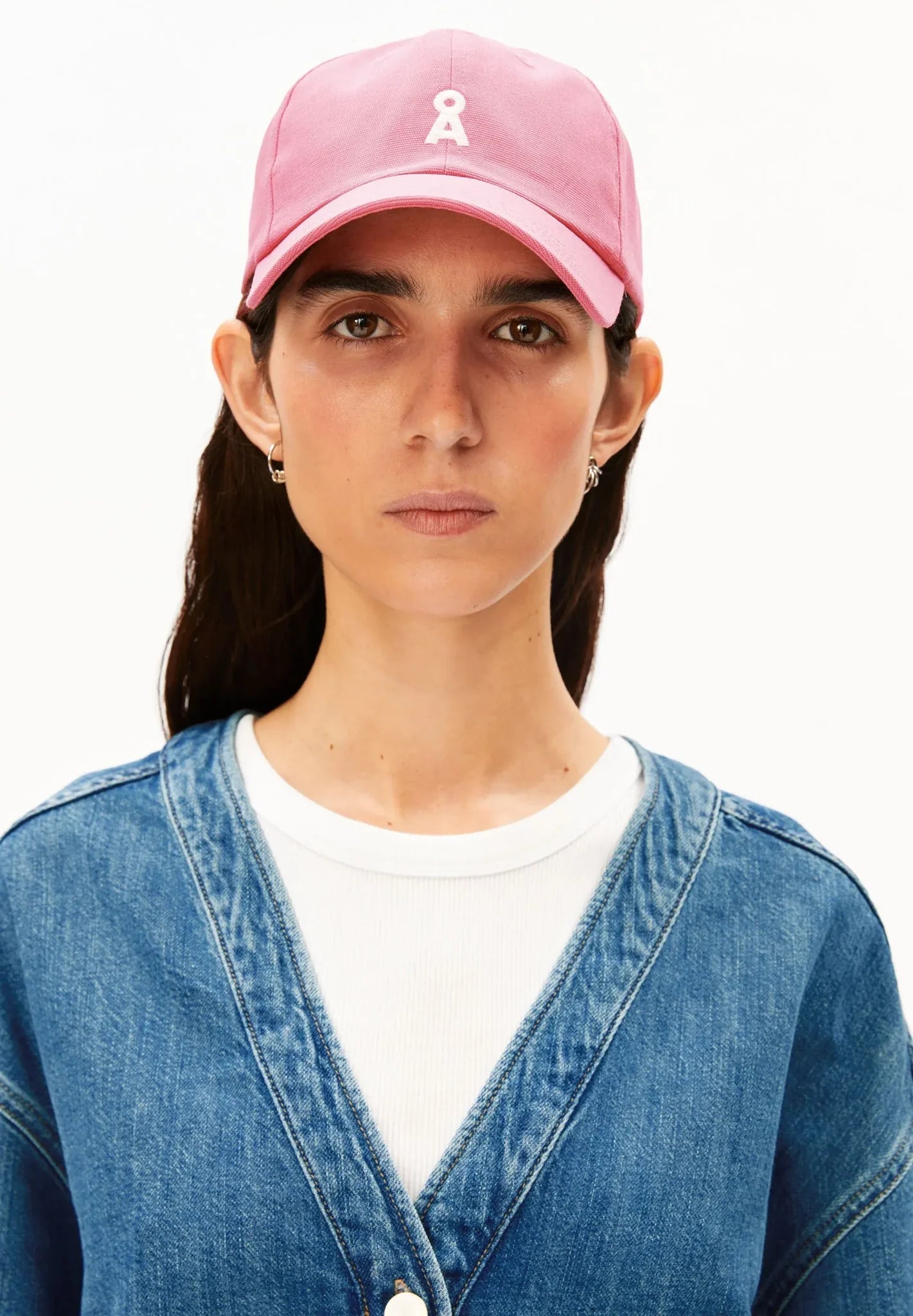 ARMEDANGELS - YENAAS BOLD Cap • washed berry - ROSA ECK