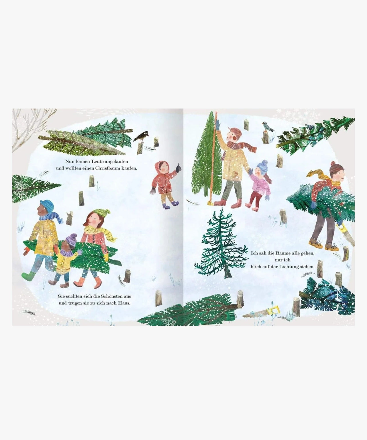 ars edition - Der Weihnachtsbaum, den niemand wollte – Kinderbuch - Kinderbuch - ROSA ECK
