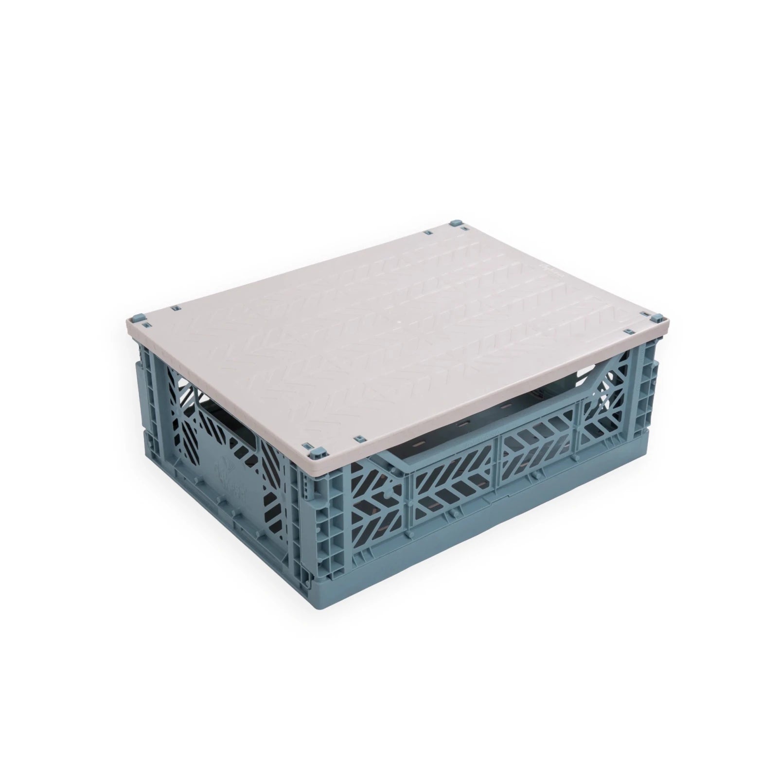 Aykasa Deckel für Faltkiste Midi in Coconut Milk (Beige) – ROSA ECK