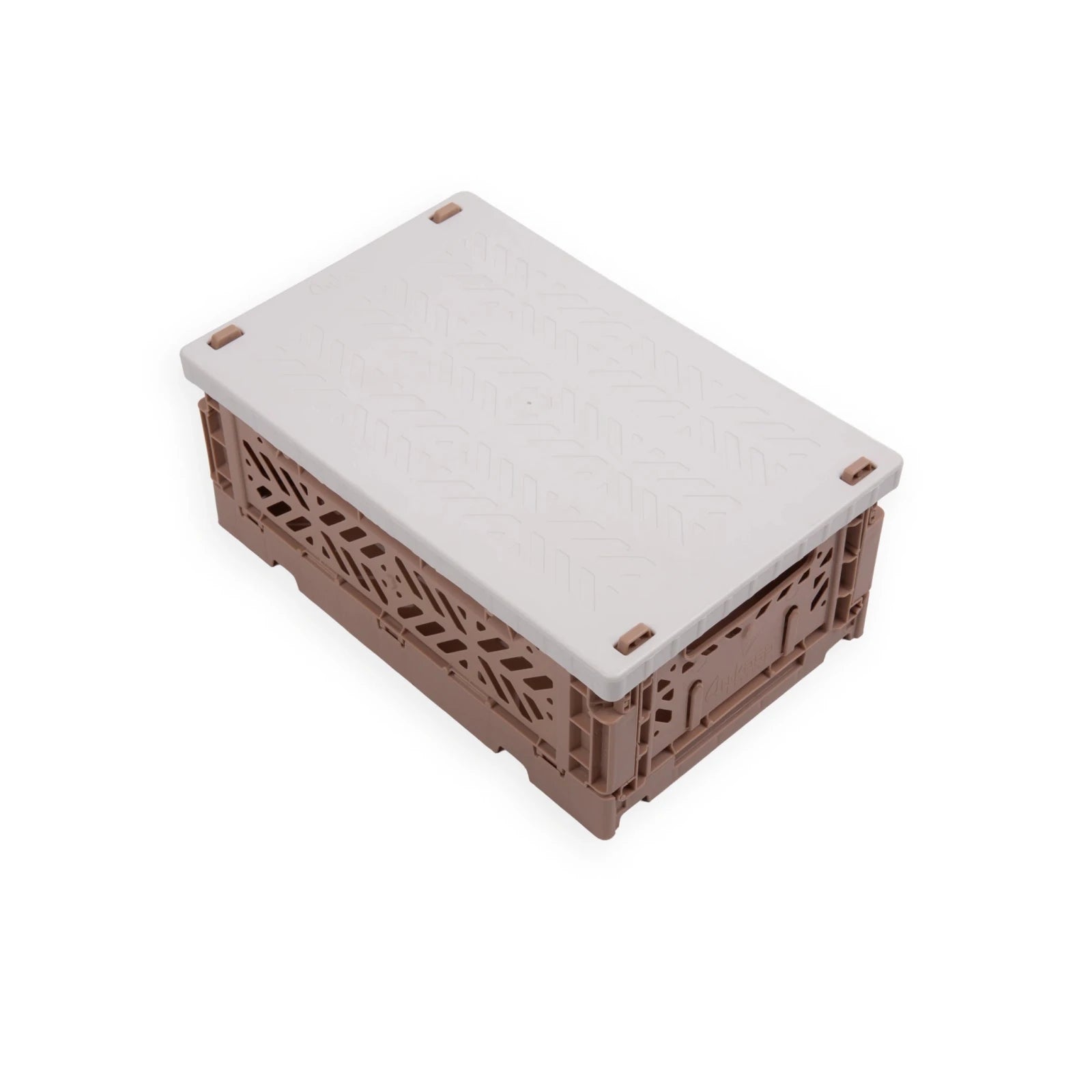 Aykasa Deckel für Faltkiste Mini in Coconut Milk (Beige) – ROSA ECK
