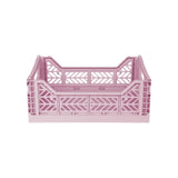 Aykasa Faltkiste Midi in Cherry Blossom (Rosa), stapelbare Klappbox – ROSA ECK