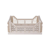 Aykasa Faltkiste Midi in Coconut Milk (Beige), stapelbare Klappbox – ROSA ECK