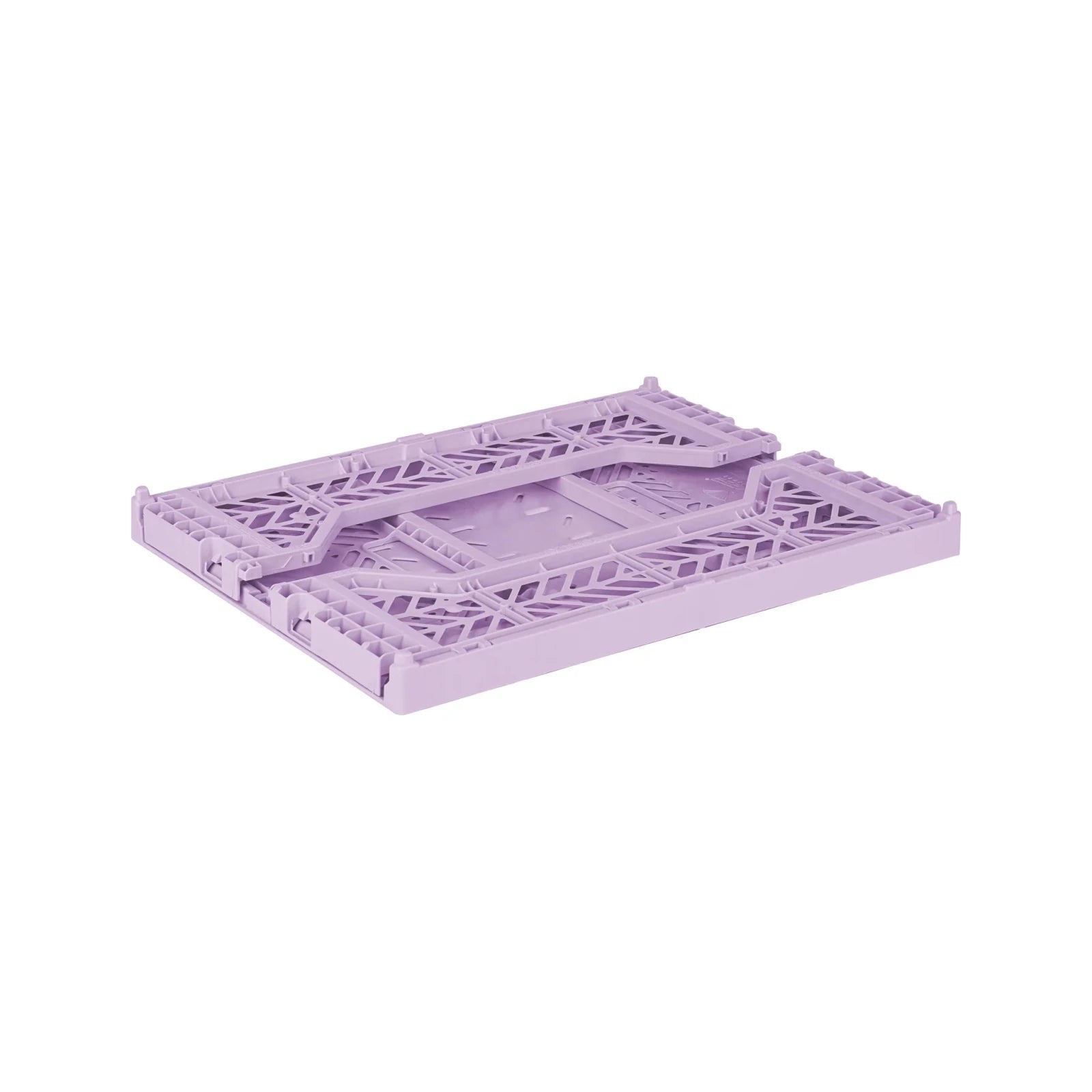 Aykasa Faltkiste Midi in Orchid (Lila), stapelbare Klappbox – ROSA ECK
