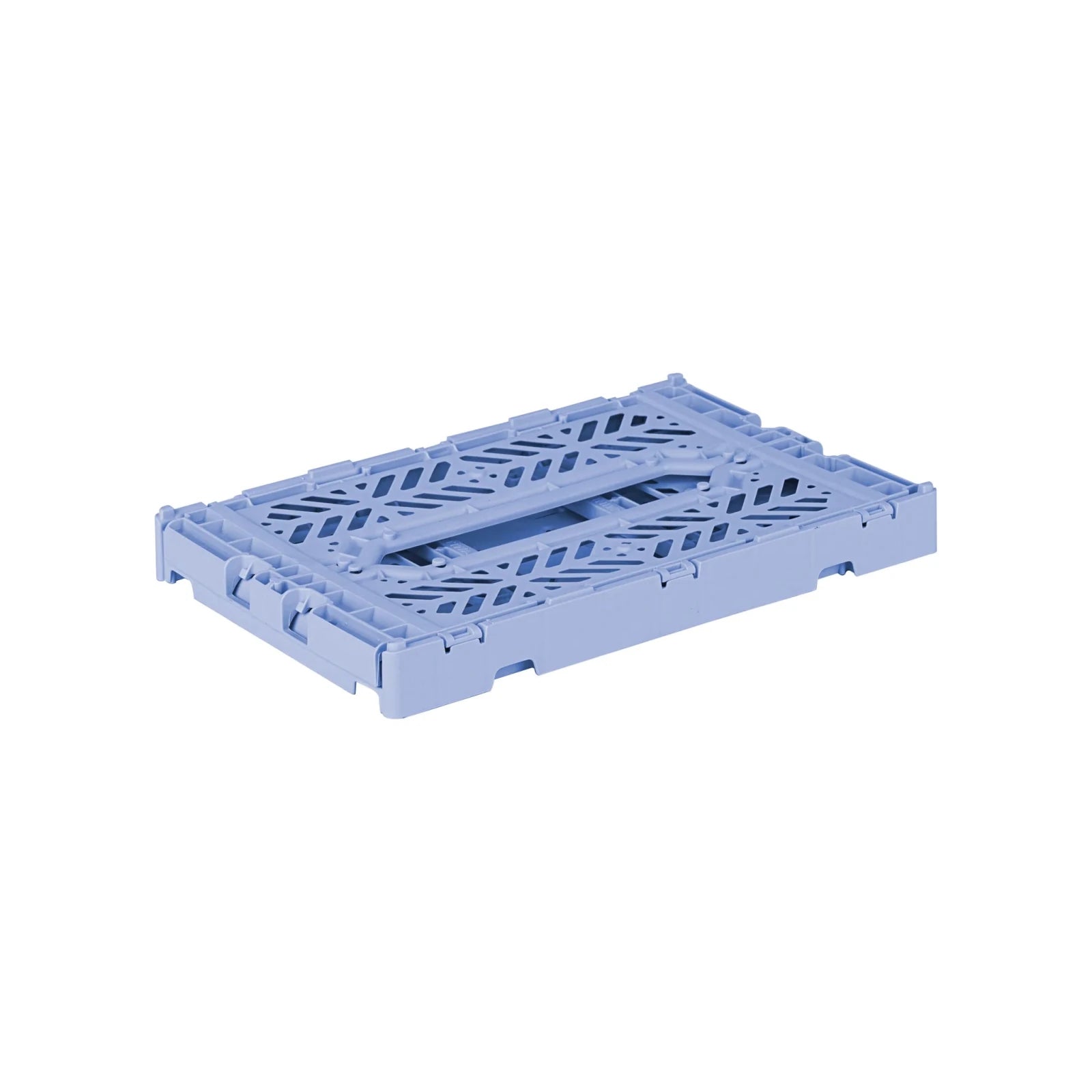 Aykasa Faltkiste Mini in Baby Blue (Blau), stapelbare Klappbox – ROSA ECK