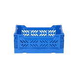 Aykasa Faltkiste Mini in Blue (Blau), stapelbare Klappbox – ROSA ECK