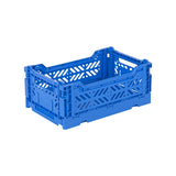 Aykasa Faltkiste Mini in Blue (Blau), stapelbare Klappbox – ROSA ECK