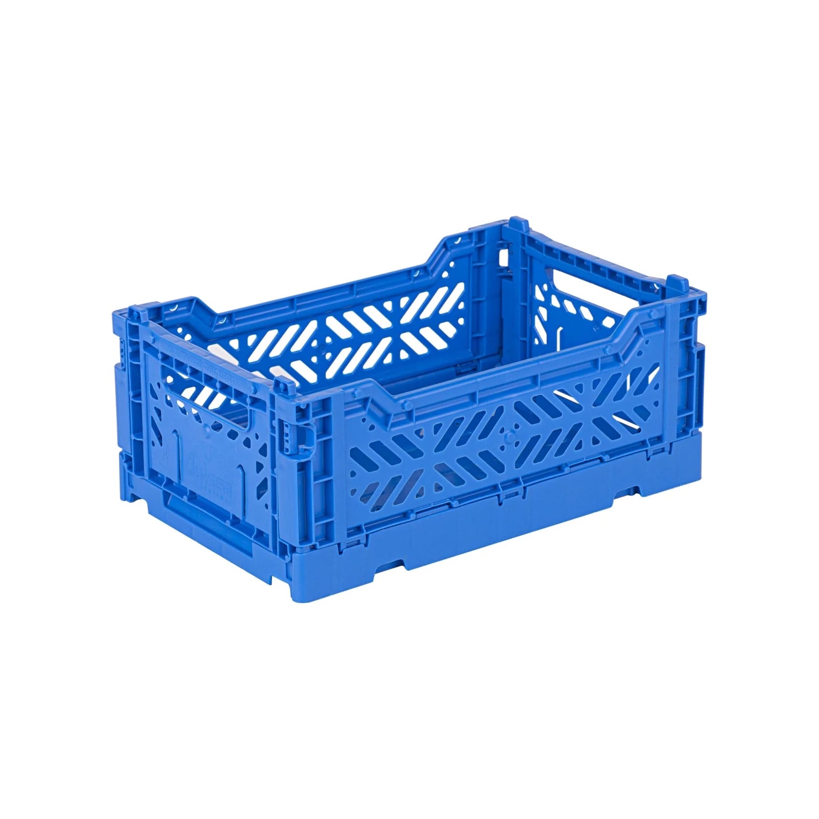 Aykasa Faltkiste Mini in Blue (Blau), stapelbare Klappbox – ROSA ECK