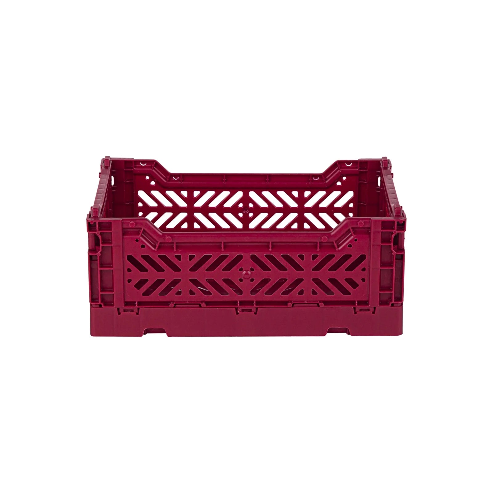 Aykasa Faltkiste Mini in Chilli Pepper (Rot), stapelbare Klappbox – ROSA ECK