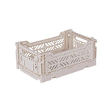 Aykasa Faltkiste Mini in Coconut Milk (Beige), stapelbare Klappbox – ROSA ECK