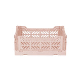 Aykasa Faltkiste Mini in Milk Tea (Beige), stapelbare Klappbox – ROSA ECK