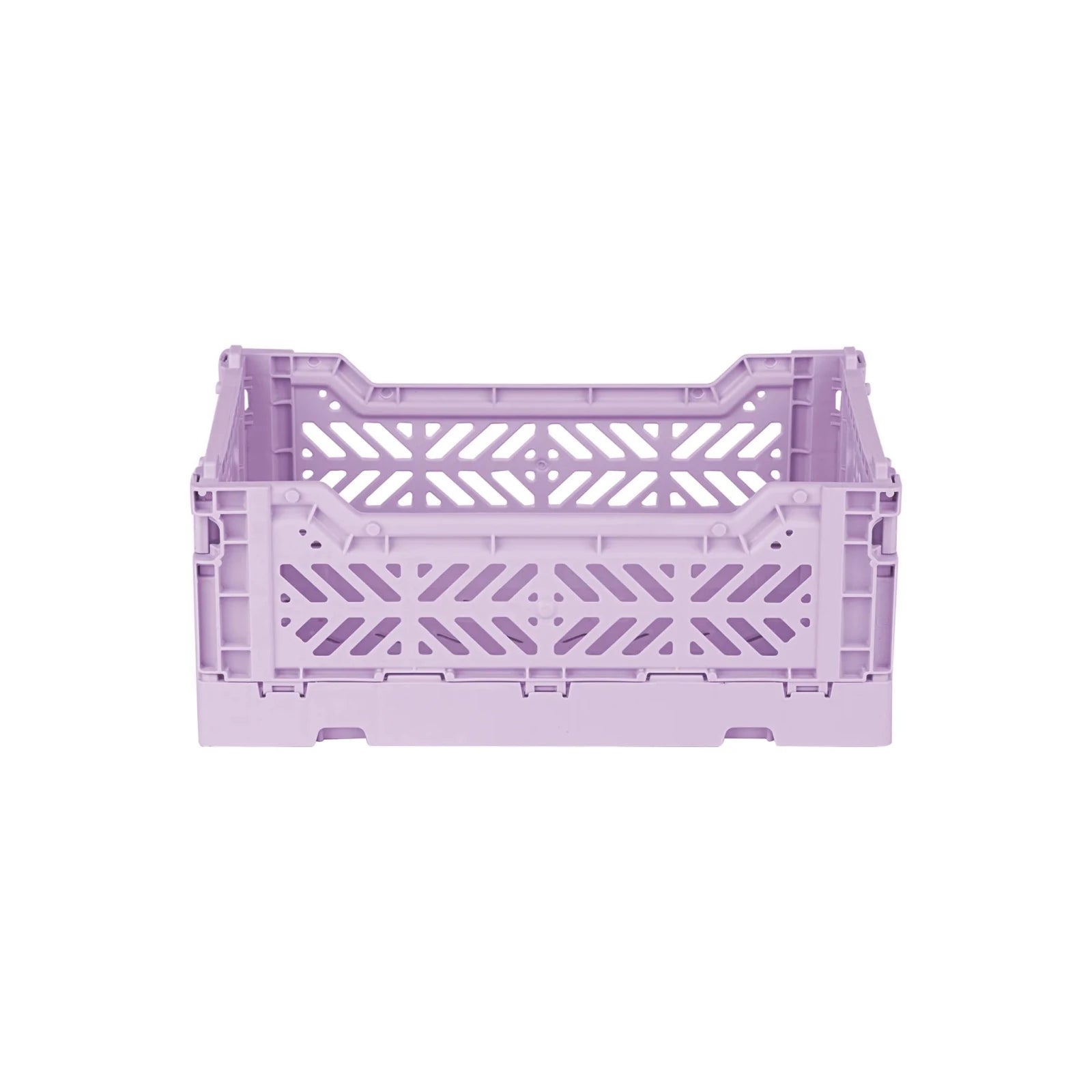 Aykasa Faltkiste Mini in Orchid (Lila), stapelbare Klappbox – ROSA ECK