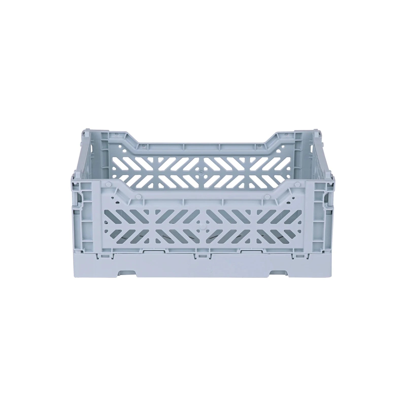Aykasa Faltkiste Mini in Pale Blue (Blau), stapelbare Klappbox – ROSA ECK