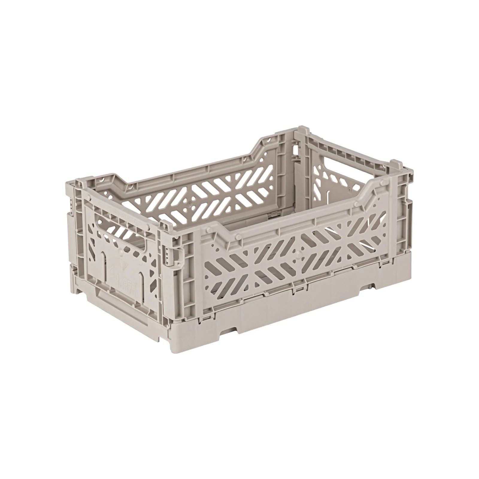 Aykasa Faltkiste Mini in Sand (Beige), stapelbare Klappbox – ROSA ECK