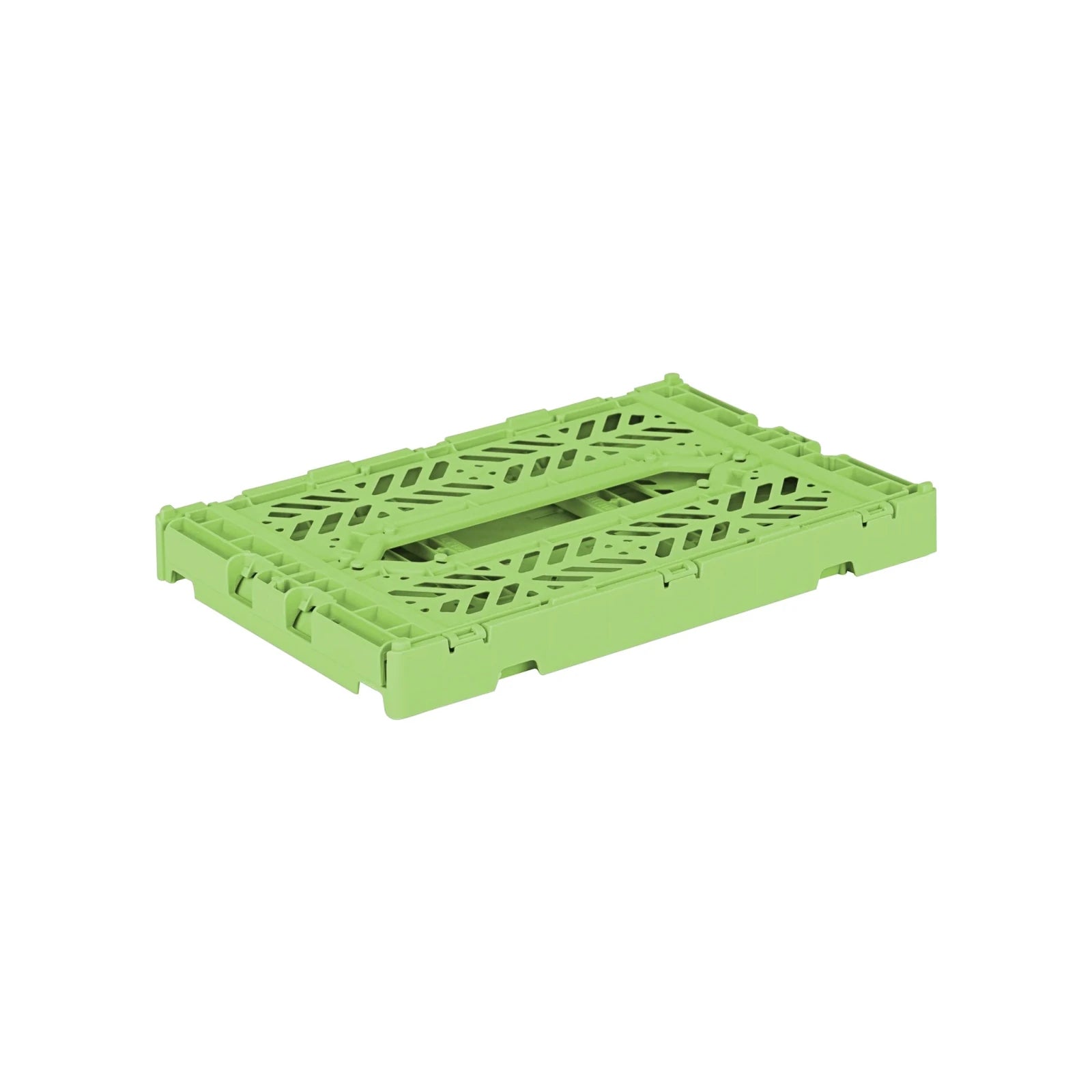 Aykasa Faltkiste Mini in Wasabi (Grün), stapelbare Klappbox – ROSA ECK