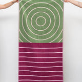 Wende-Badetuch • Sage / Plum