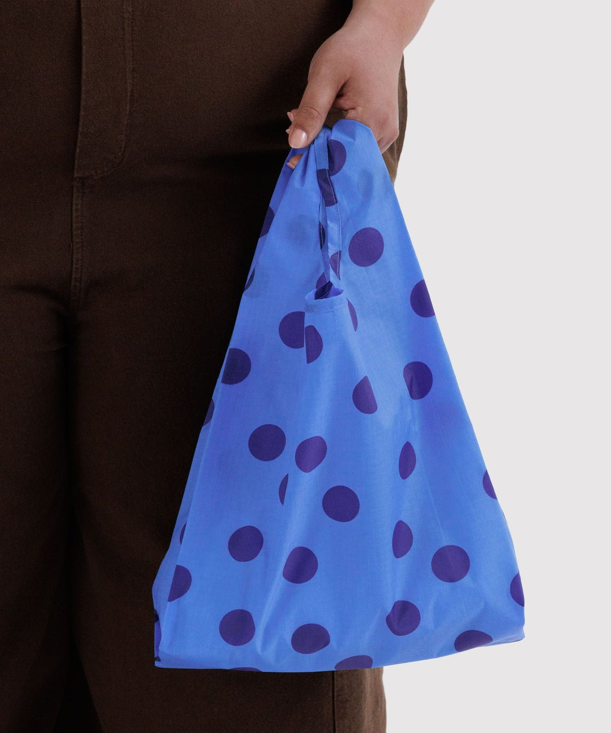 BAGGU - BABY BAGGU Einkaufstasche • Blue Polka Dot - ROSA ECK