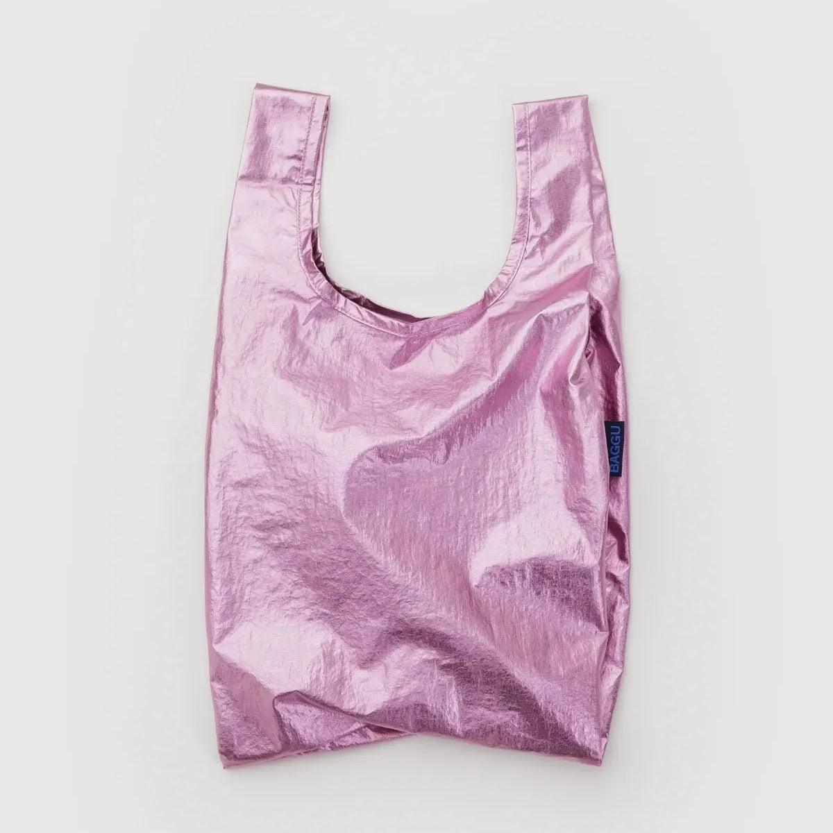 BAGGU - BABY BAGGU Einkaufstasche • Blush Metallic - Tasche - ROSA ECK
