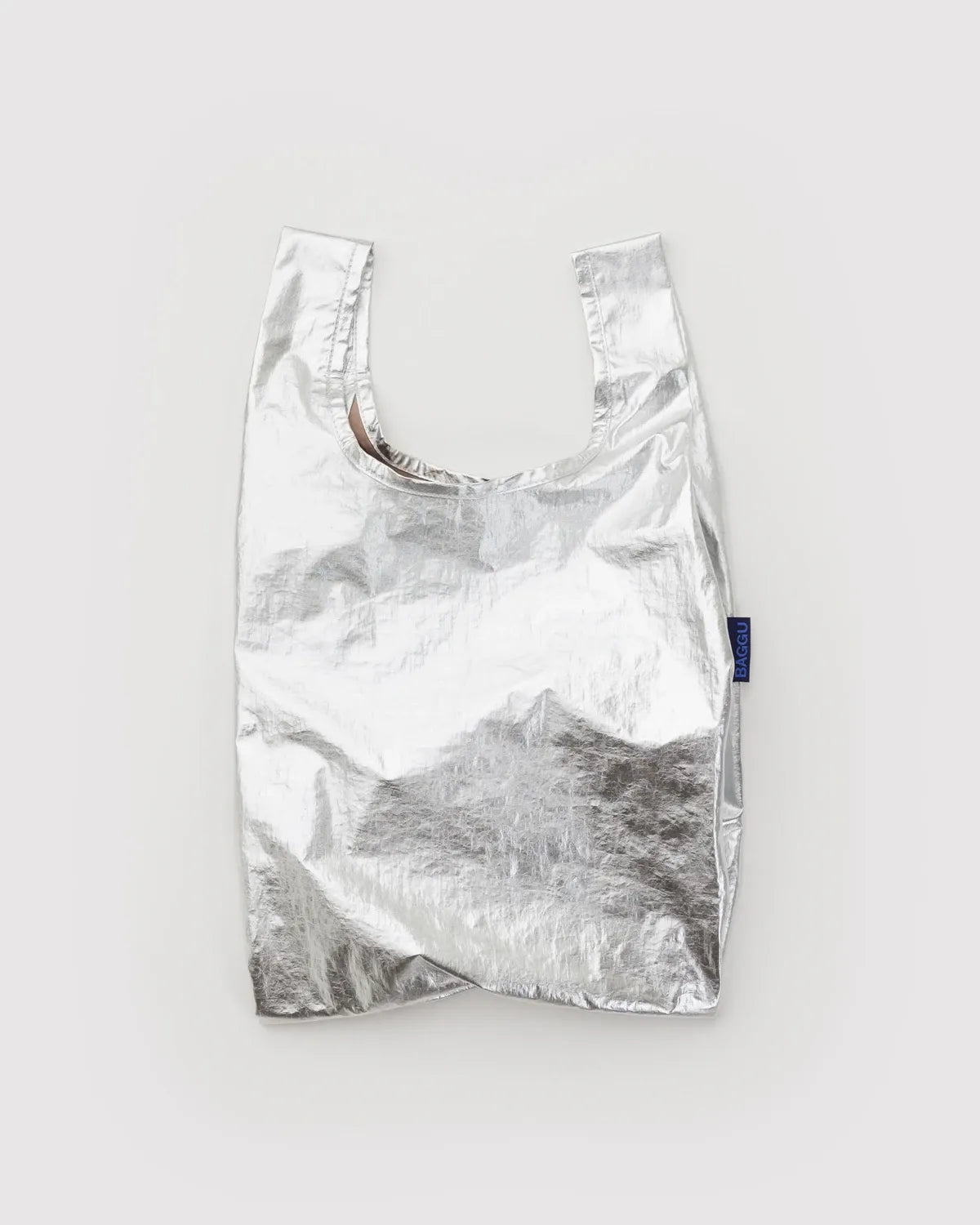 BAGGU - BABY BAGGU Einkaufstasche • Chrome Metallic - Tasche - ROSA ECK