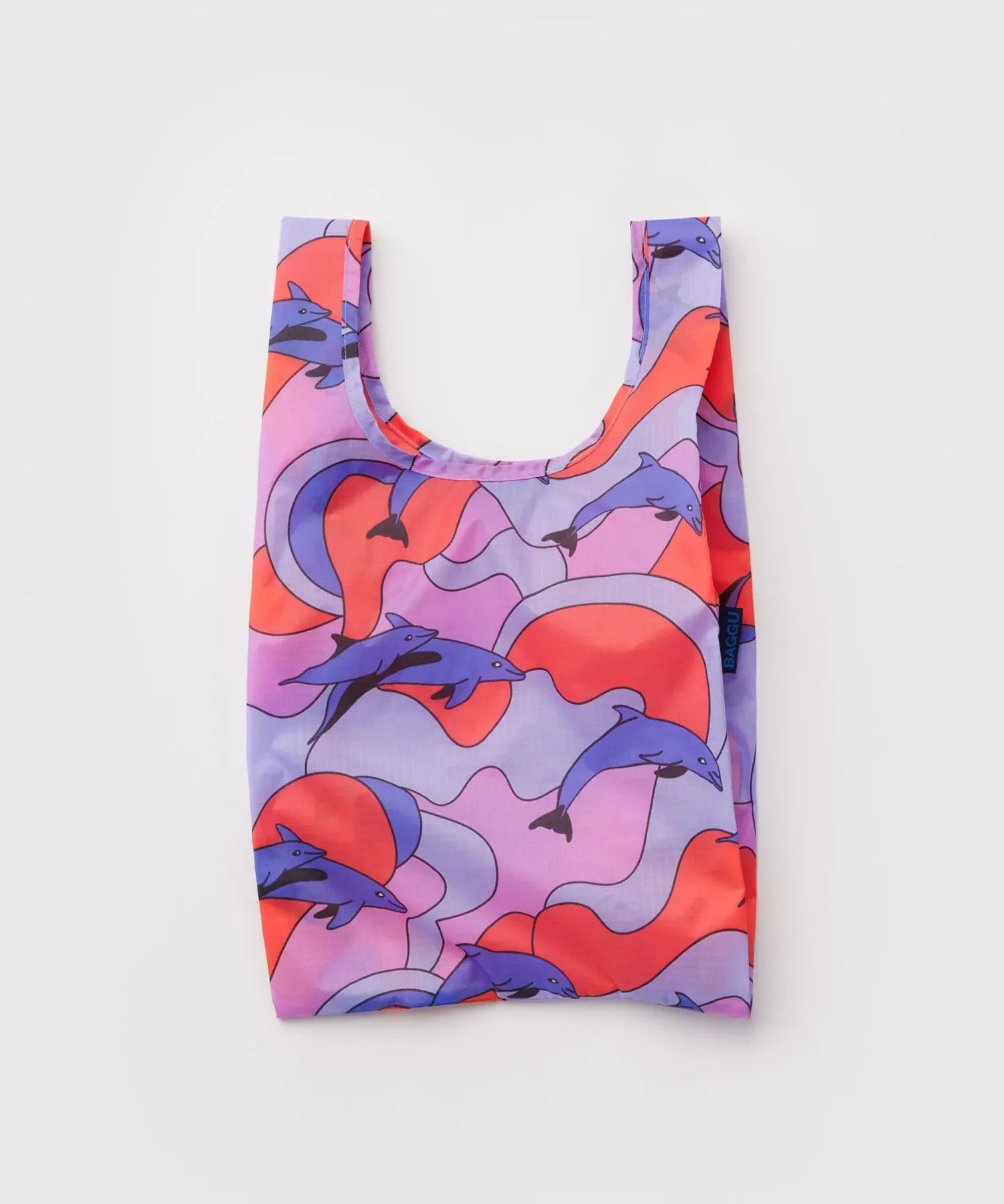 BAGGU - BABY BAGGU Einkaufstasche • Dolphins - ROSA ECK