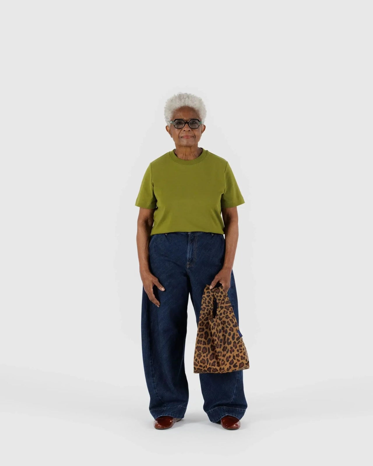 BAGGU - BABY BAGGU Einkaufstasche • Leopard - Tasche - ROSA ECK Concept Store