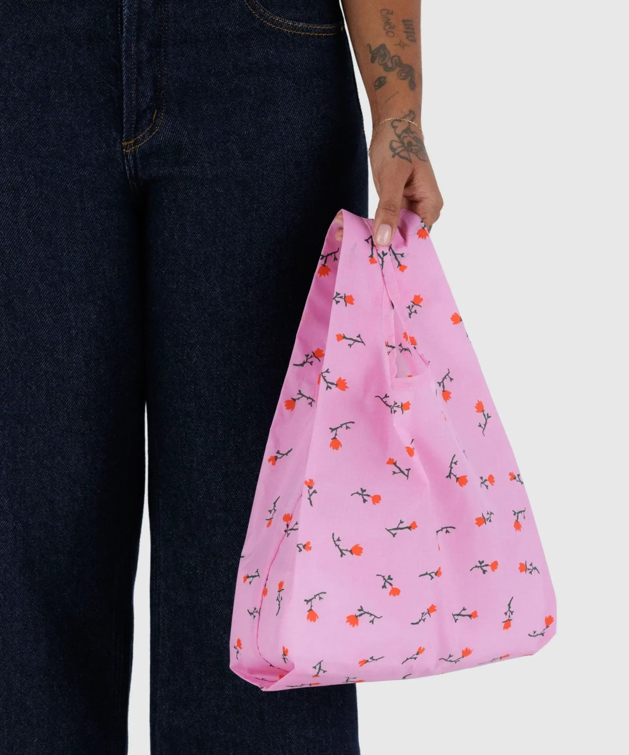BAGGU - BABY BAGGU Einkaufstasche • Painted Wildflower - Tasche - ROSA ECK Concept Store